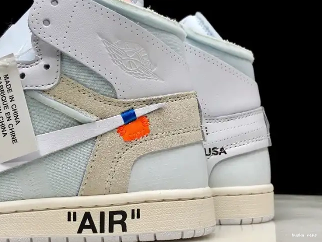 Rep Husky White Retro Off-White High 1 AQ0818-100 Air Jordan 0519